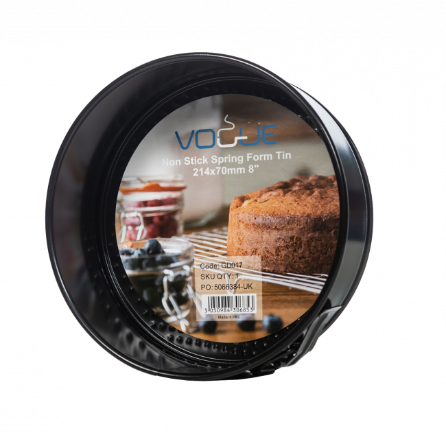 Apfelkuchenform Seitenansicht freistehend